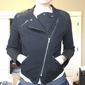 Black Moto Jacket
